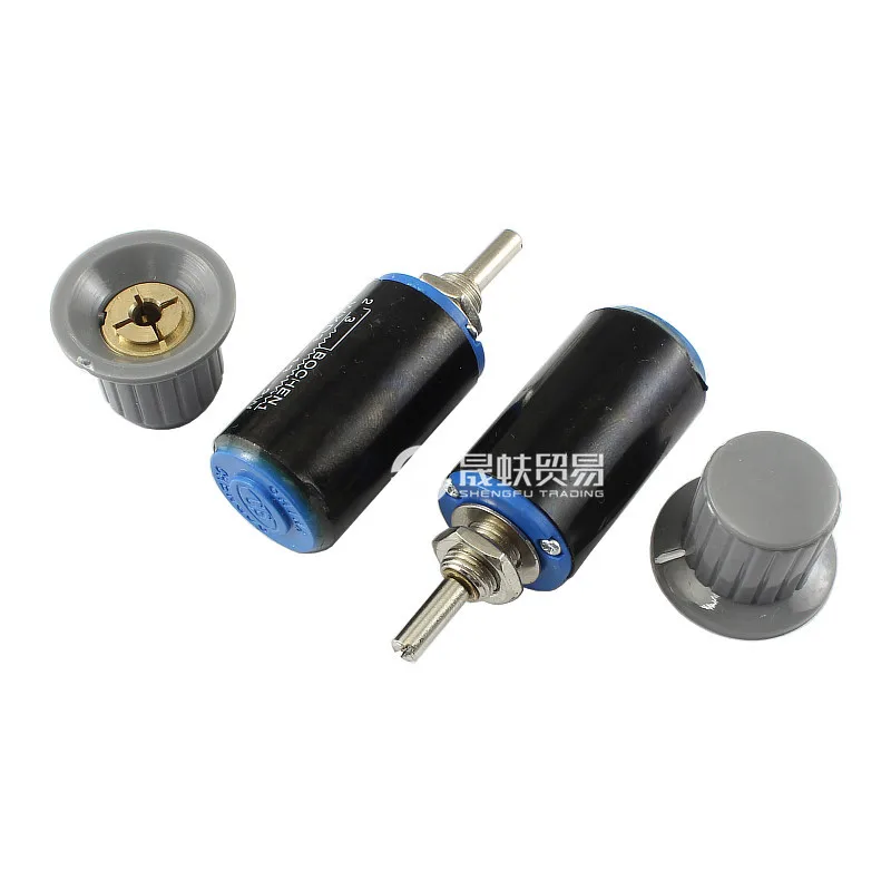 Single10KPrecision Multi-Ring Wire-Wound Potentiometer（With Big Knob）High Quality Adjustable Resistor（10Circle）