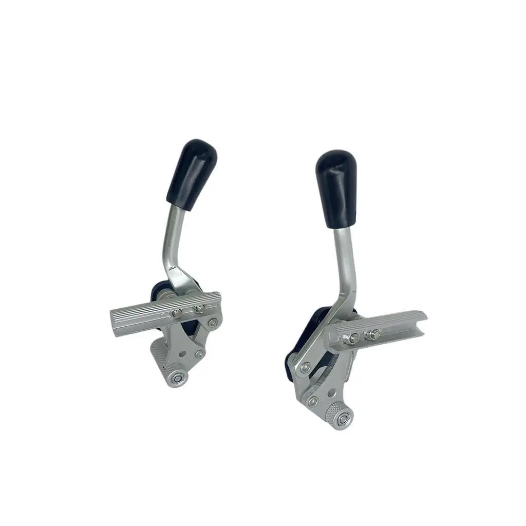 A Pair of Wheelchair Brake Accessories Made of All-Aluminum Alloy, Sturdy and Durable, One for Each Side, Universal Installation