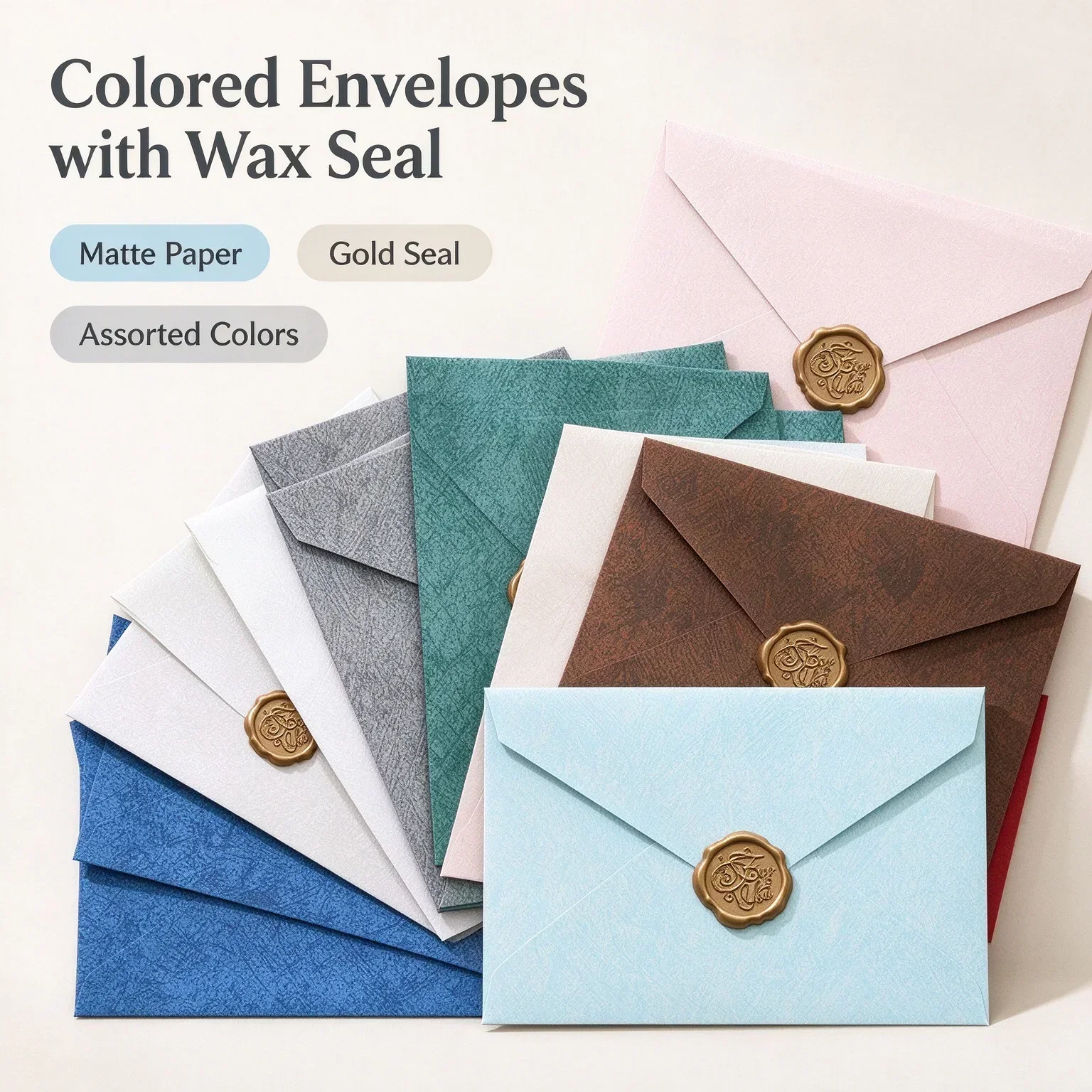 20PCS Wood Grain Envelopes, Retro-style Letters, Chinese Kraft Specialty Paper Invitations and Postcards