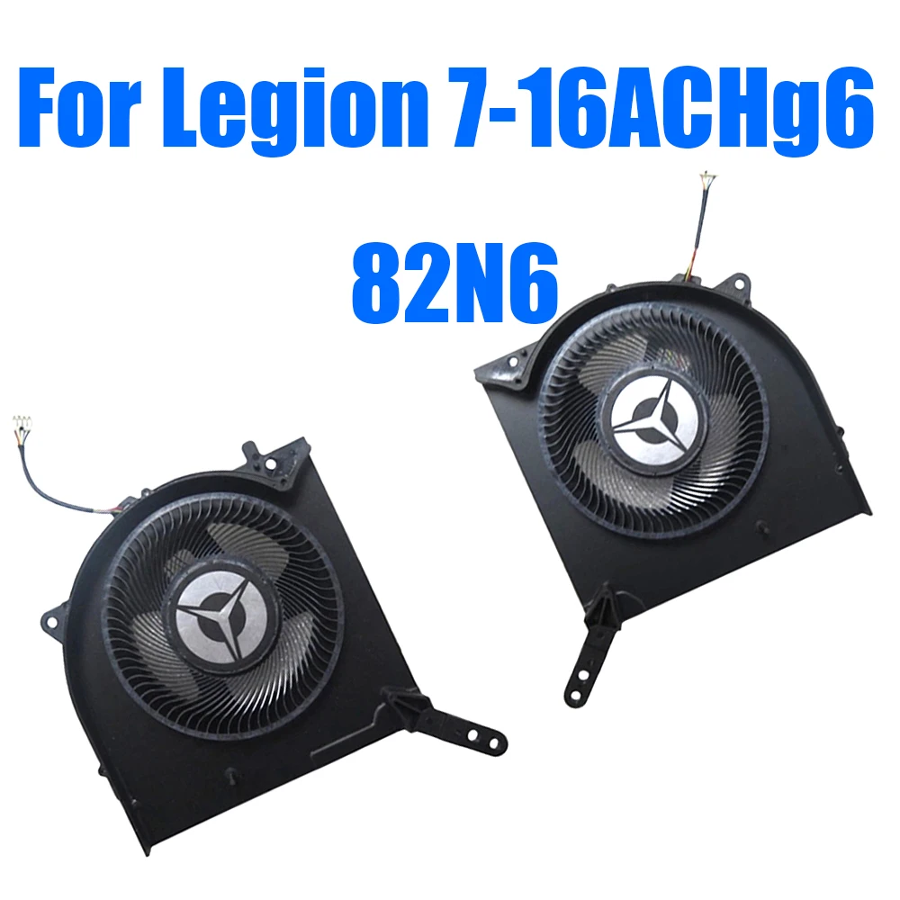 Multilanguage Notebooks For Lenovo For Legion 7-16ACHg6 82N6 DC10V Laptop CPU+GPU Fan ...