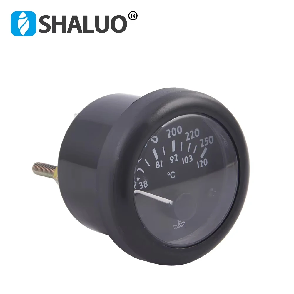 Diesel Generator Water Temperature Gauge To Match With Water Temperature Sensor 38~120C/100~250F 12V 24V optional