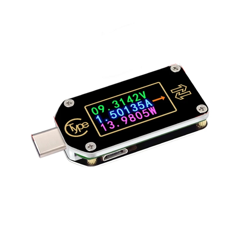 Type-C PD Trigger USB Voltage Ammeter Capacity Meter 2 Way Measurement Charger Battery LCD Tester