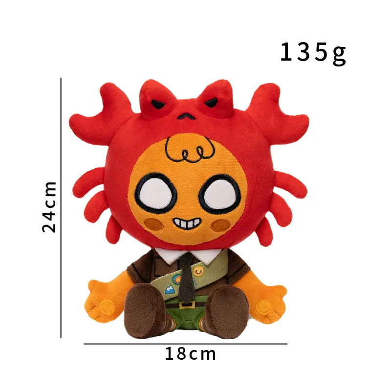 Peaks Crab Head Scout Online Climbing Game Plush Doll Cute Stuffed Toy Collectible For Kids Adults Fans Home Decor Birthday Gift