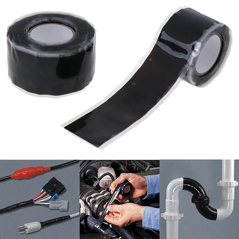 150CM/300CM Self Fusing Silicone Performance Repair Tape Bonding Rescue Wire Hose Tape