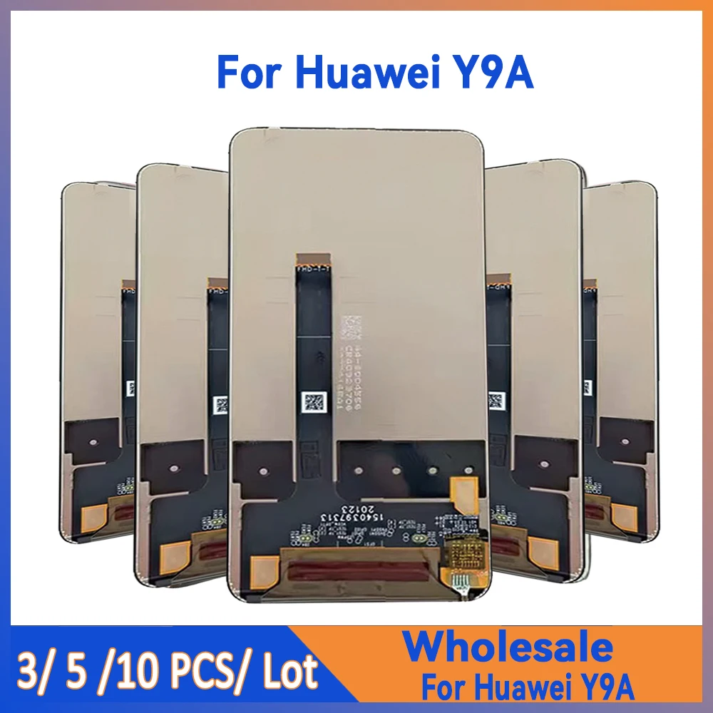 

Оптовая продажа, 3/5/10 шт./лот для Huawei Honor X10 Y9A, ЖК-экран в сборе с сенсорным дигитайзером, наслаждайтесь 20 plus