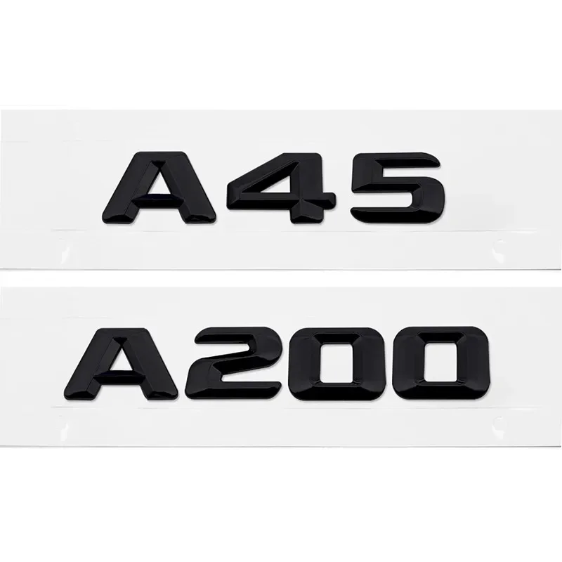 For A Class W168 W169 W176 W177 A35 A43 A45 A65 A140 A160 A180 A200 A220 A250 A260 Rear Tail Emblem Number Logo Letter Sticker