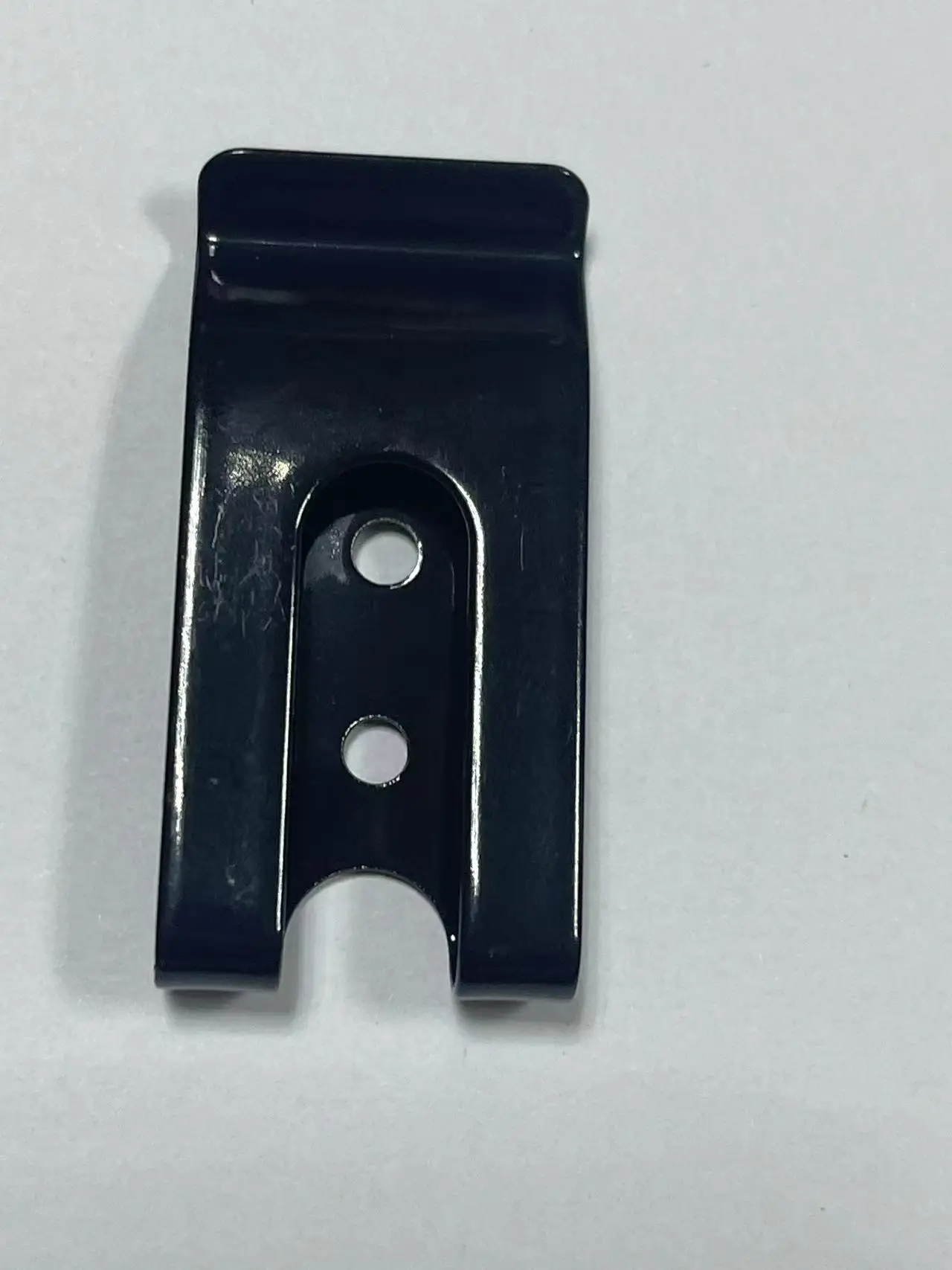 Metal coldre bainha cinto clip, mola gancho, mini duplo furos cinto clip substituição