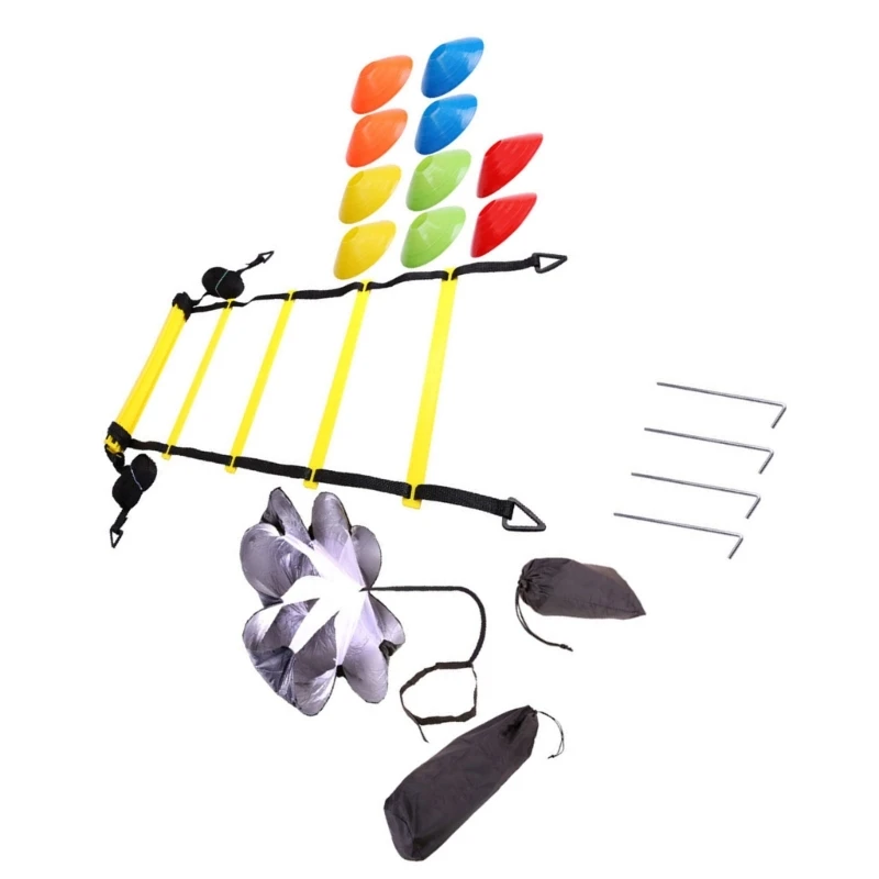 

77HC Exercise Ladders for Football Footworks Sports Training Ladder with Carrying Bag