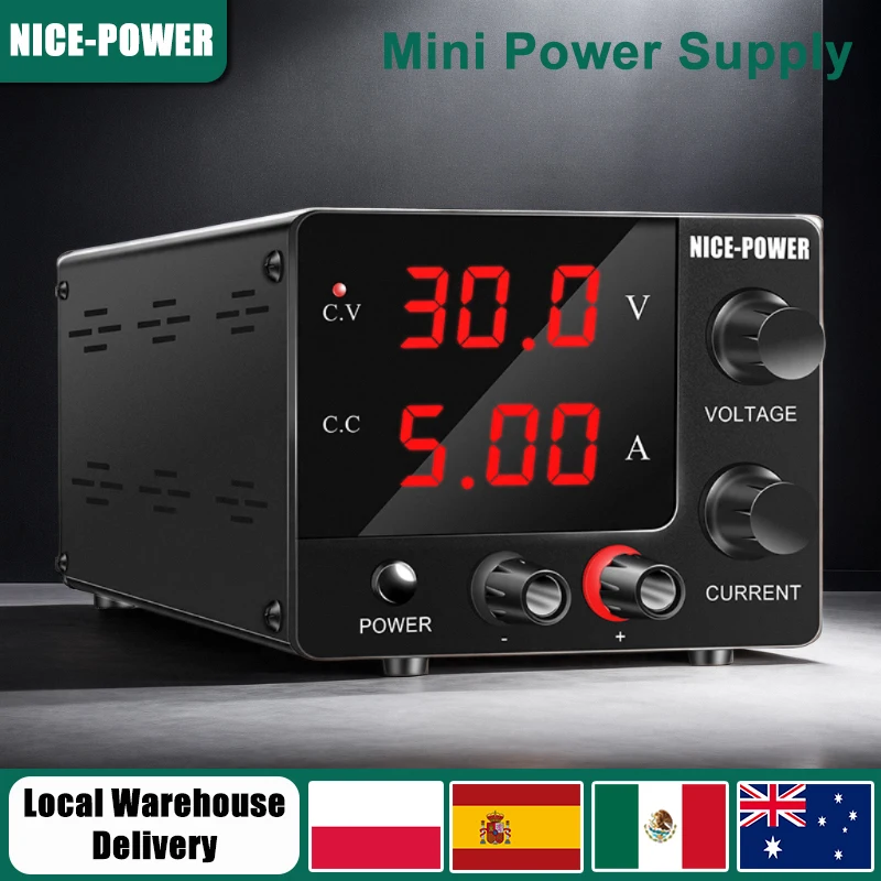 Mini 30V 5A 150W Labor Netzteil AC110-220V Universal Einstellbare Schaltbank Stromquelle Regler Für Reparatur Beschichtung