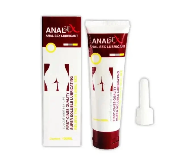 100ml Silk Anal Analgesic Grease Sex Lubricant Water-Based Pain Relief Anti-pain Gel Anal Cream Sex Oil for Adults Gay Women Men