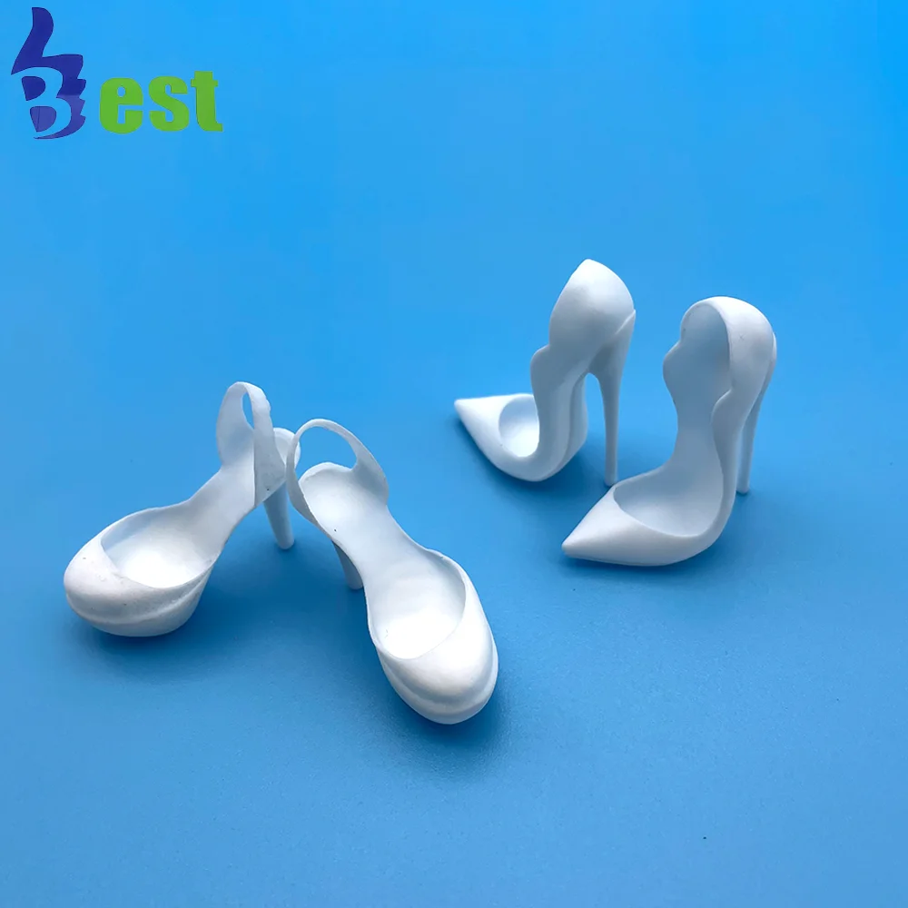 China OEM manufacturer Custom Vacuum Casting Service all colors customized Shoes For Plastic BJD dolls