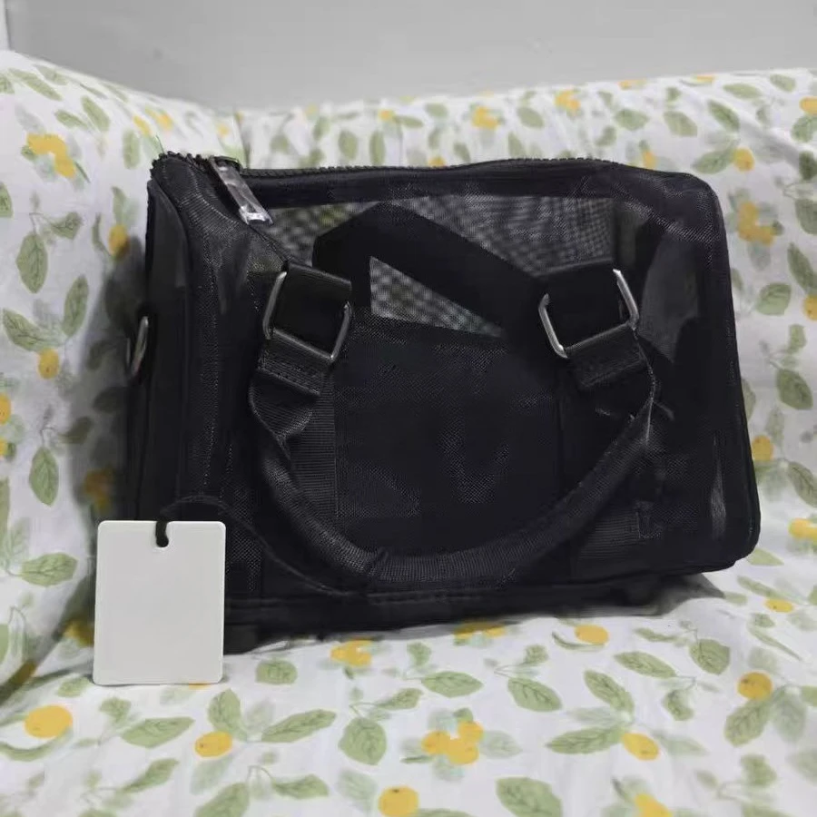 

Lo Мини-полая сумка с улучшенным дизайном, износостойкая косая сумка двойного назначения с сетчатой поверхностью на одно плечо