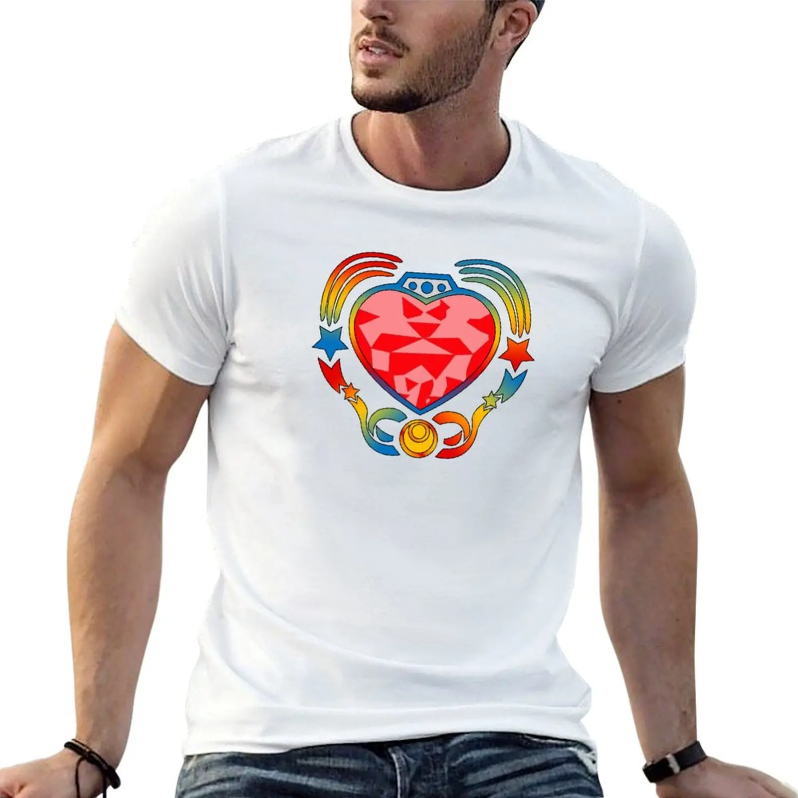 Cosmic Heart Compact T-Shirt Thanksgiving Casual Tee