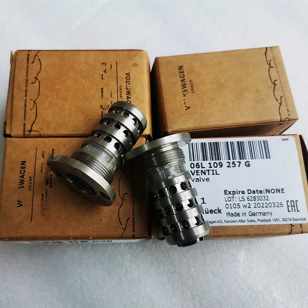 Válvula ajustadora de árbol de levas, 20MM, 427001610, 427000510, para 1,8 TFSI 2,0 T, VW Passat, GOLF, AUDI A4, B8, 06L109257G, OEM, novedad