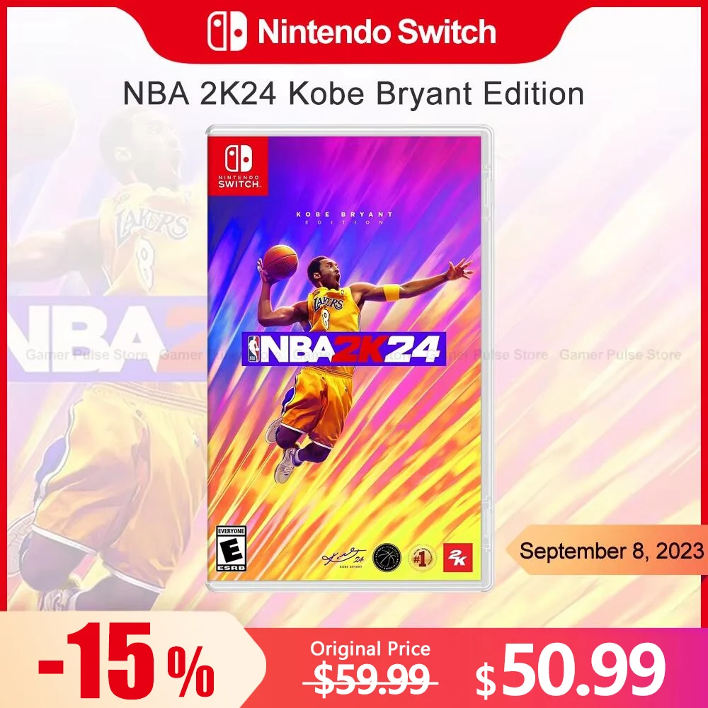 

NBA 2K24 Kobe Bryant Edition игры на нинтендо switch выключатель игровые сделки 100% официальная оригинальная физическая игровая карта для игровой консоли