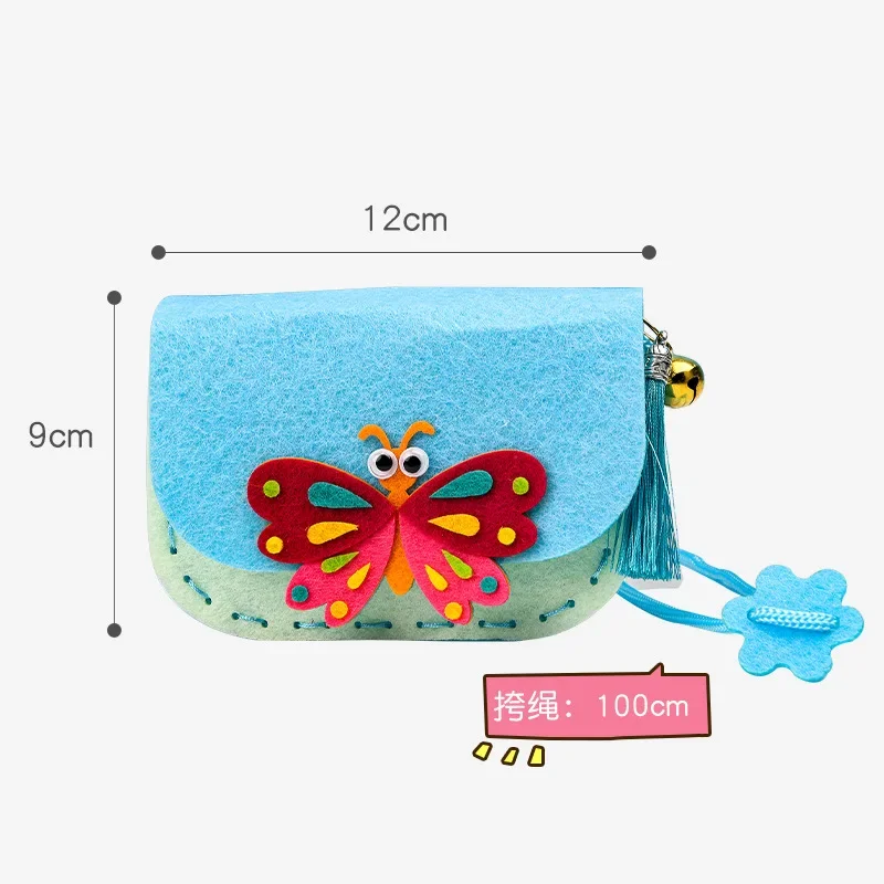 Children DIY handmade non-woven bag non-woven material girl educational toy juguetes para niños manualidades arts and crafts