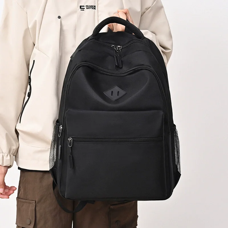 traveasy-2025-zaino-da-uomo-minimalista-tinta-unita-grande-capacita-unisex-scuola-viaggio-zaini-giornalieri-borsa-per-laptop