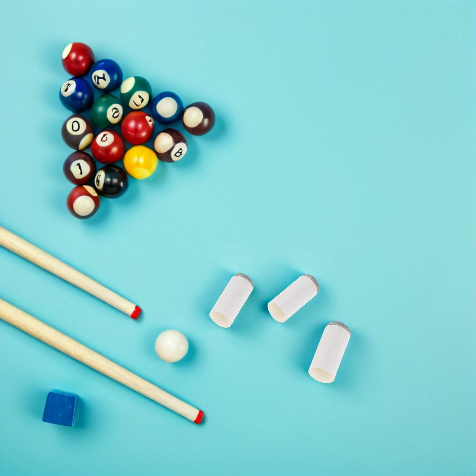 

40 шт. профессиональных наконечников для бильярдных киев, накладные, для точного контроля удара, долговечные, износостойкие