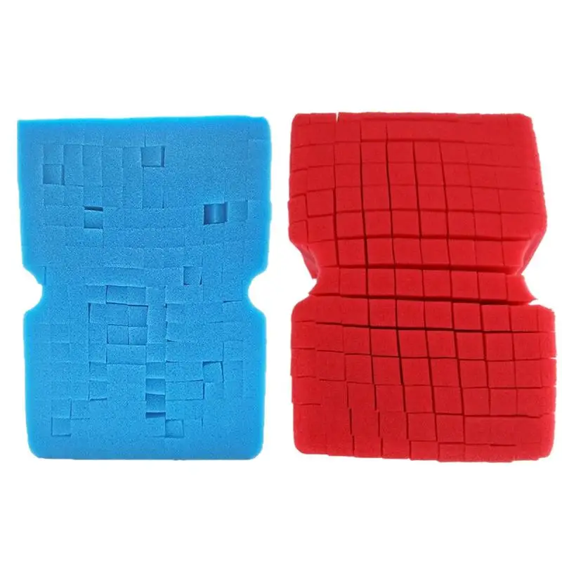 

Большая прочная мягкая пенопластовая сетка с перекрестной резьбой, небьющаяся, впитывающая, легкая ручка, не царапающаяся, инструменты для чистки автомобиля, губка для мытья автомобиля