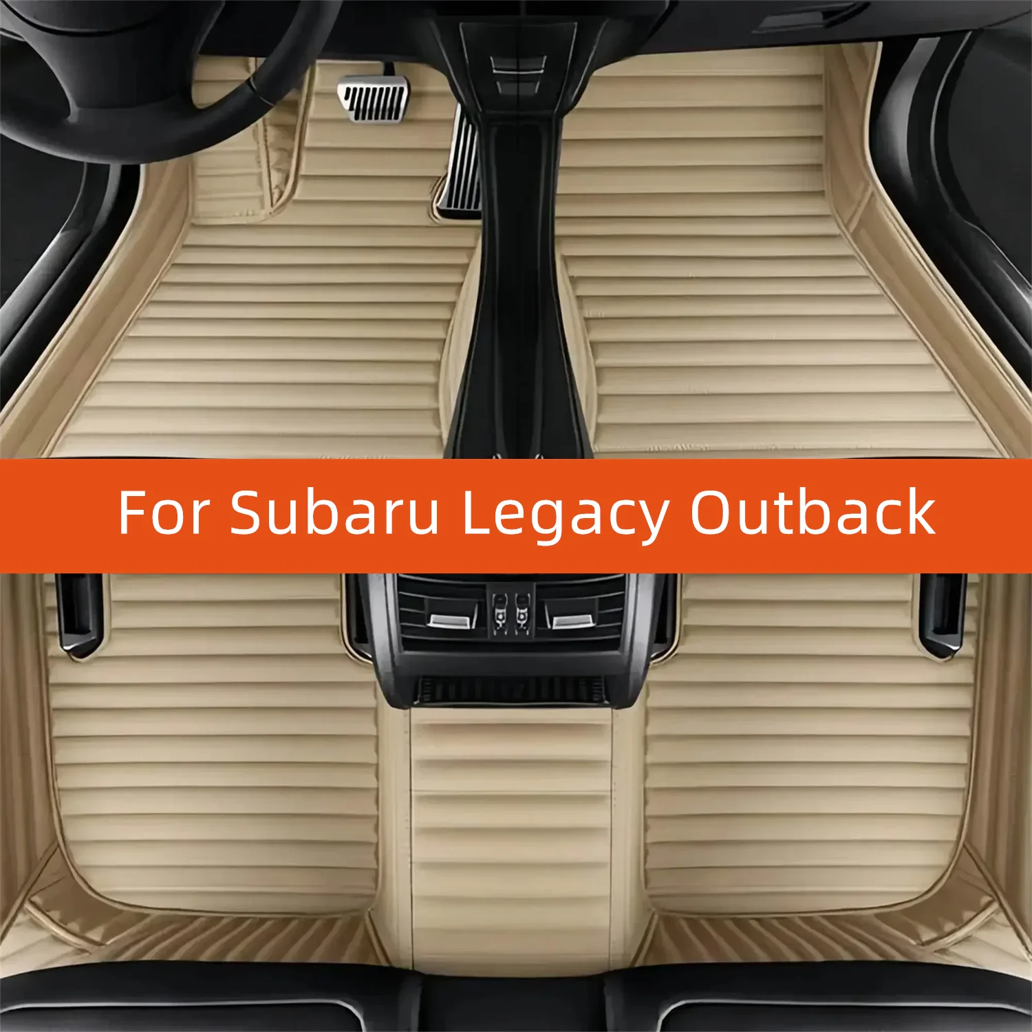 

Custom Leather Car Floor Mat For Subaru Legacy Outback 2020 2021 2022 2023 2024 2025 2026 2027 Car Mat Interior Accessories