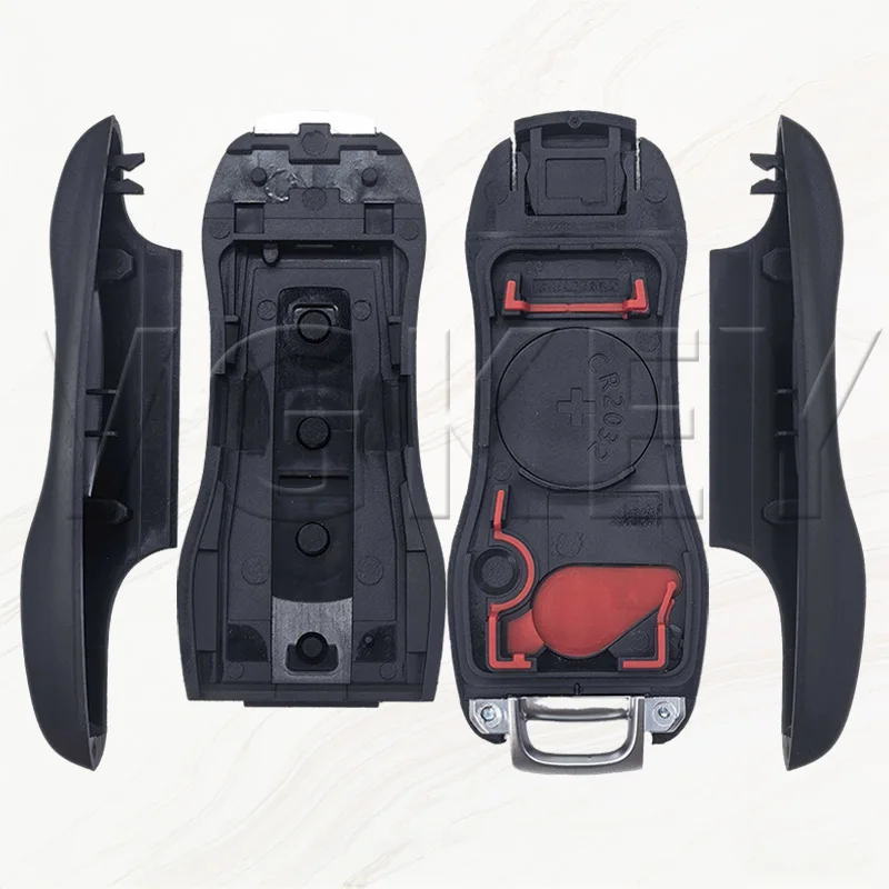 VG NEW For Panamera 911 Convertible Cayenne Taycan 911 2019-2025 Year Car Key Shell and Silicone Key Button Replace