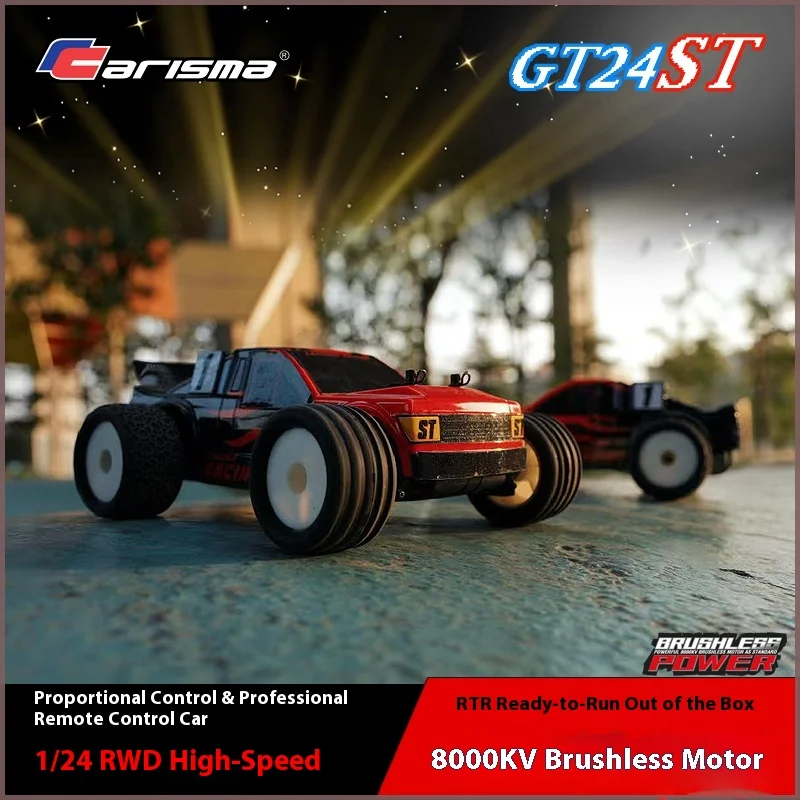 

Carisma 1/24 бесщеточный привод заднего колеса St высокоскоростной профессиональный электрический пульт дистанционного управления модель автомобиля внедорожный грузовик