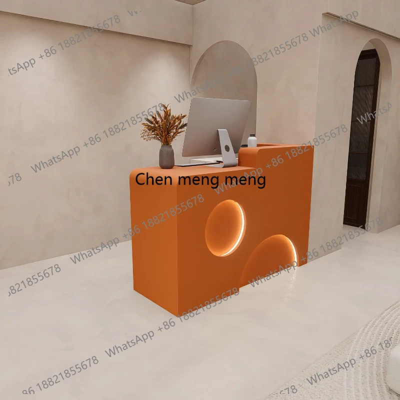 

Boutique Dentist Reception Desks Counter Medical Beauty Home Reception Desks Desk Podium Recepcion Mostrador Office Furniture