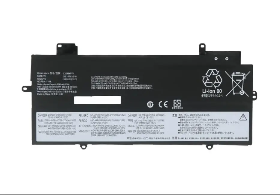 

L20C4P71 Battery For Lenovo Thinkpad X1 Carbon 9th 10th Gen X1 Yoga 6th 7th Gen L20L4P71 L20D4P71 L20M4P71 TP00128A TP00129A