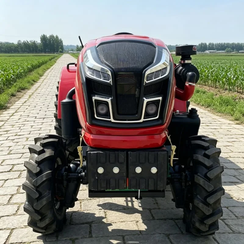 

Customized High-efficiency Wheeled Rotary Tractor with Low Fuel Consumption Design, 4WD Four-wheel Farm Cultivator