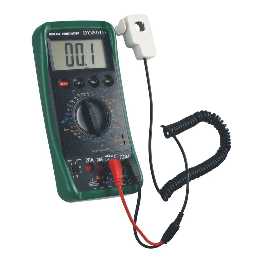 DY2201D Automotive Electrical Tester for Battery State of Charge Wiring Continuity RPM Dwell Angle Frequency Measurement