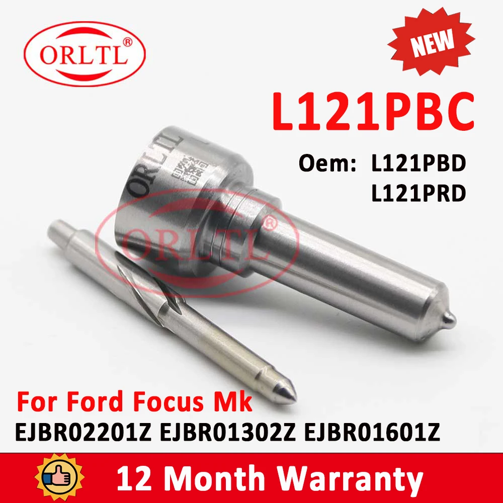 ORLTL L121PBD Дизельная форсунка L121PRD L121PBC Распылитель топлива для FORD Focus Mk I 1.8L EJBR02201Z EJBR01302Z EJBR01601Z