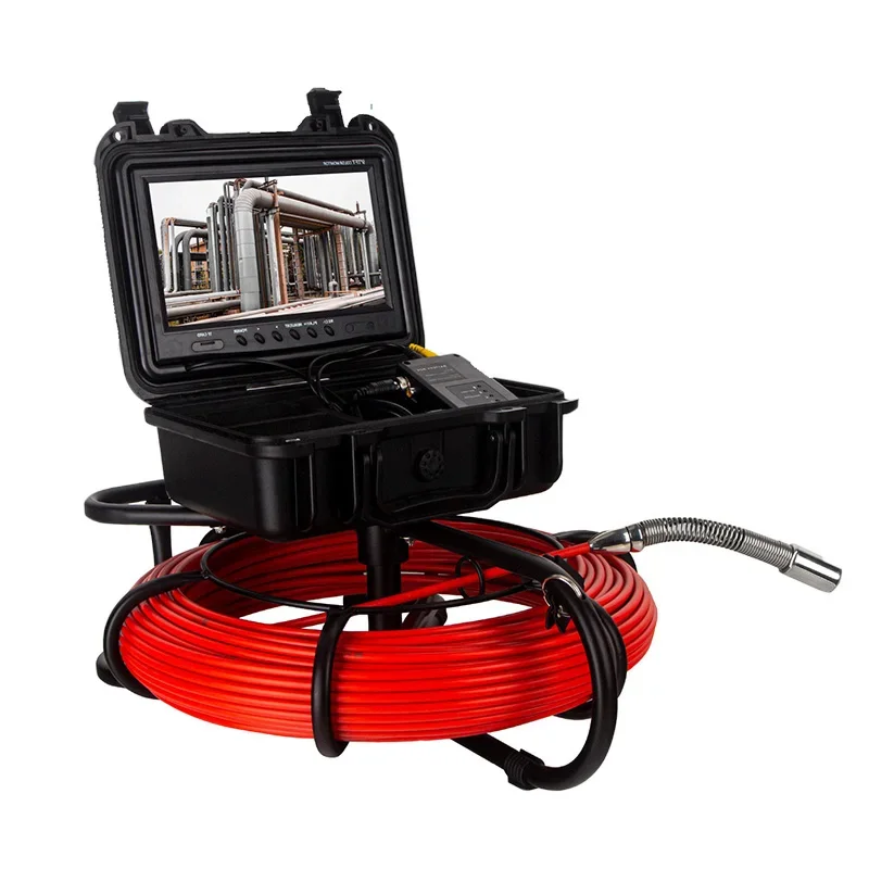 2024  Deep Water Well Underground Water Downhole Pipe borehole-inspection-camera borehole camera 100m