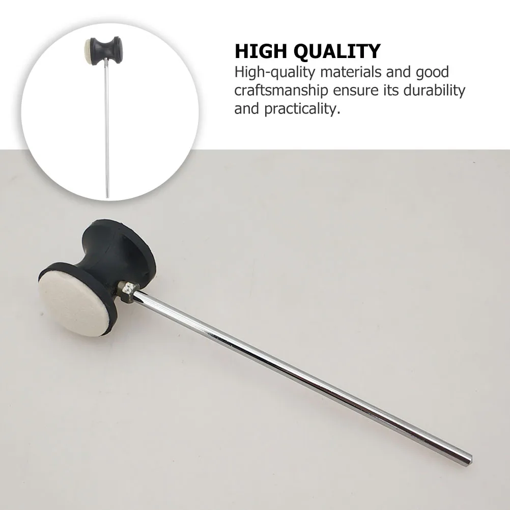 

The Hammer Head Drum Replace Part Kick Pedal Accessories Black Foot Parts