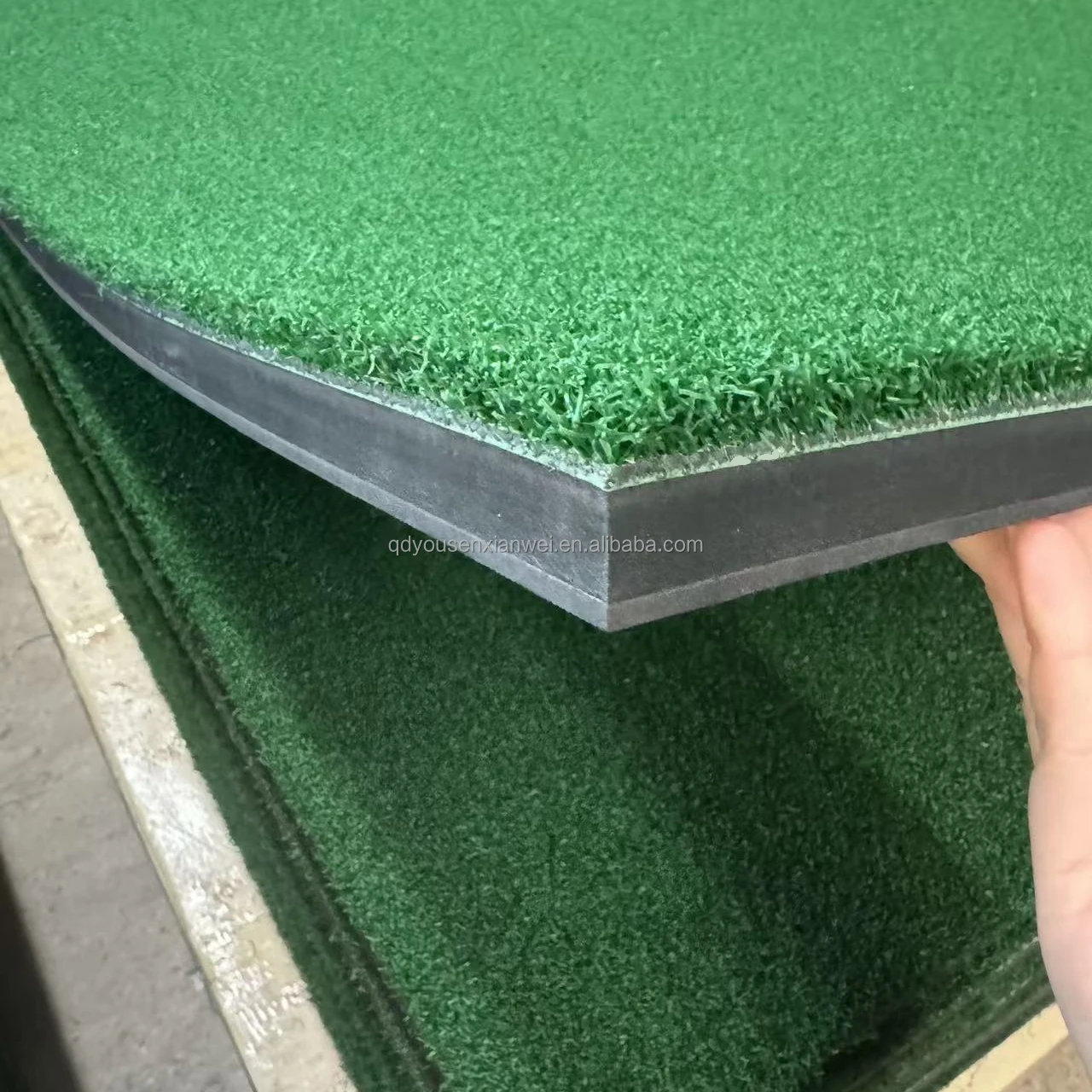 Driving Range Heavy a Rubber Base Swing Impact Golf Hitting Mat