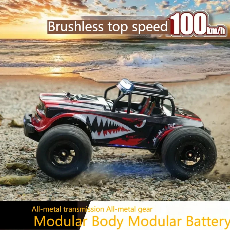 Rc Professional Remote Control Car Four-Wheel Drive Light Modification Car Off Road High Speed Climbing Drift Racing Racing Toy