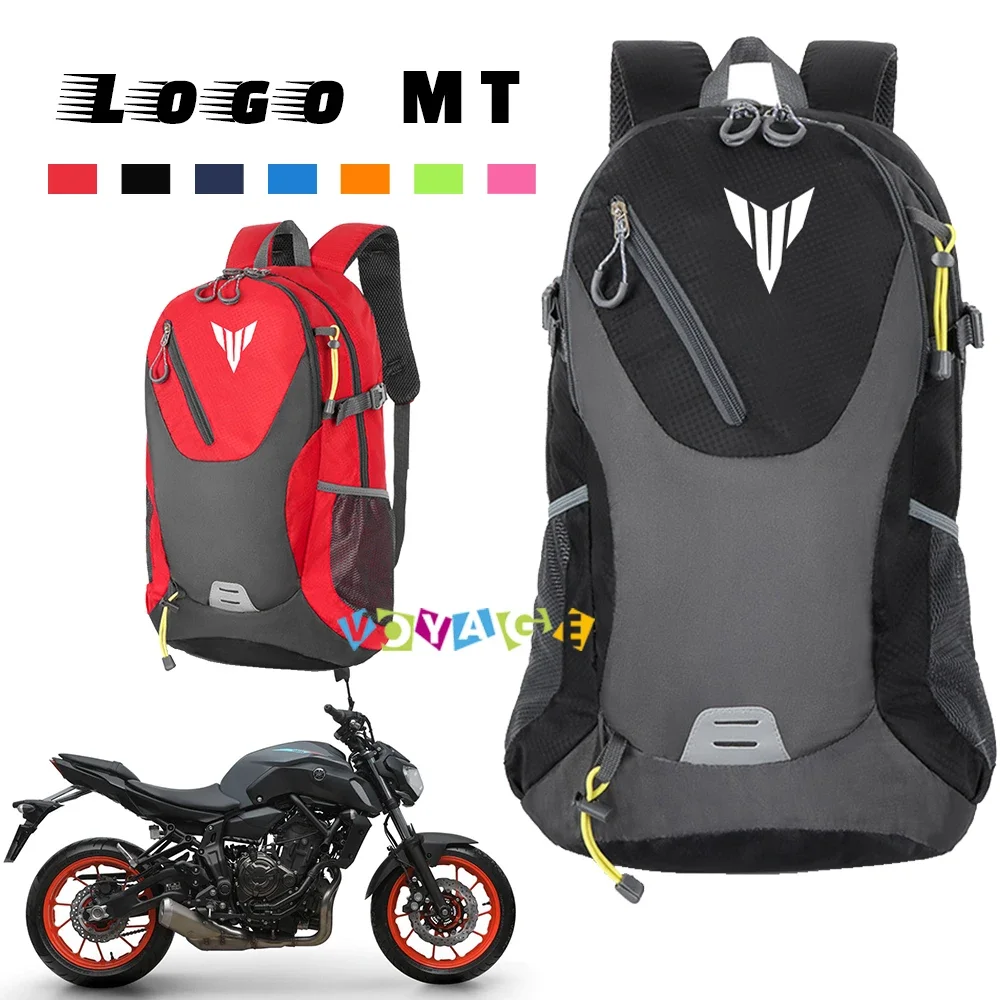 

For Yamaha MT MT07 MT09 MT03 MT10 Outdoor Sports Mountaineering Bag Accessories Men's and Women's Large Capacity Travel Backpack