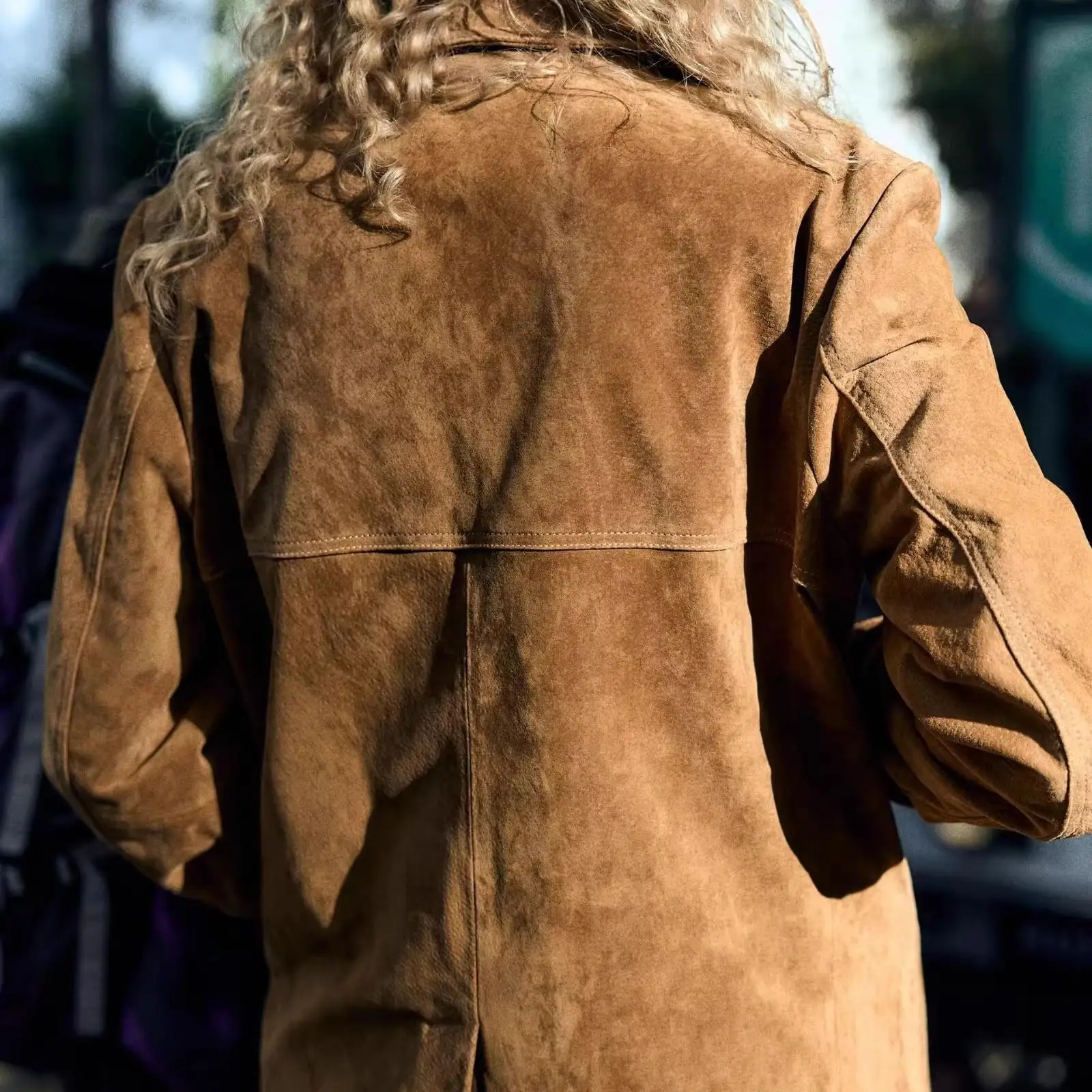 سترة نسائية كاجوال بأكمام طويلة وياقة مسننة من الجلد الصناعي، تصميم مستقيم الساق، إصدار جديد للخريف والشتاء، أزياء عملية #4