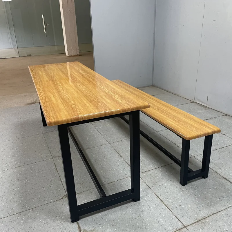 custom.Fast Food Restaurant Chairs & School Canteen Table 2/4/6-Seats Fiberglass Dining Furniture with Bending