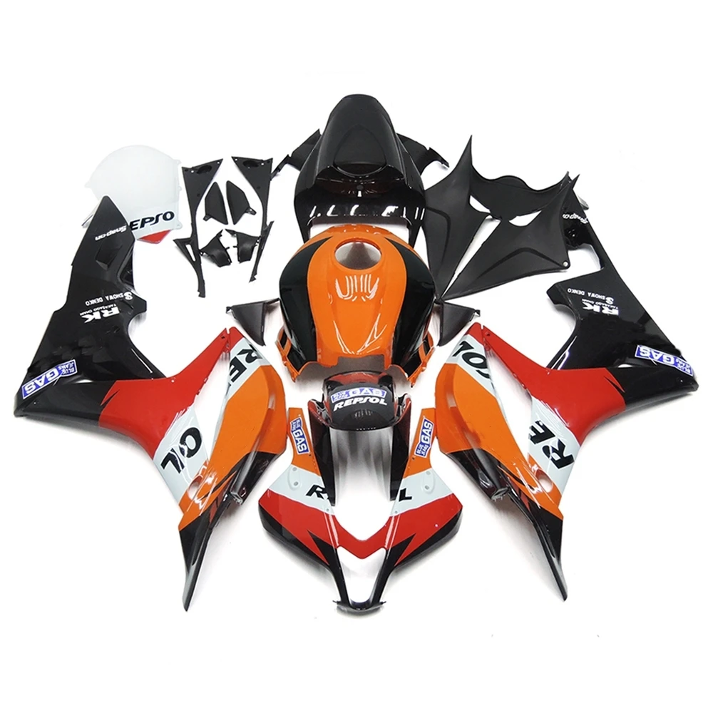 Kit Carene Moto Completo in ABS di Alta Qualità, Stile Repsol, per CBR 600RR CBR600 RR CBR600RR 2007 2008