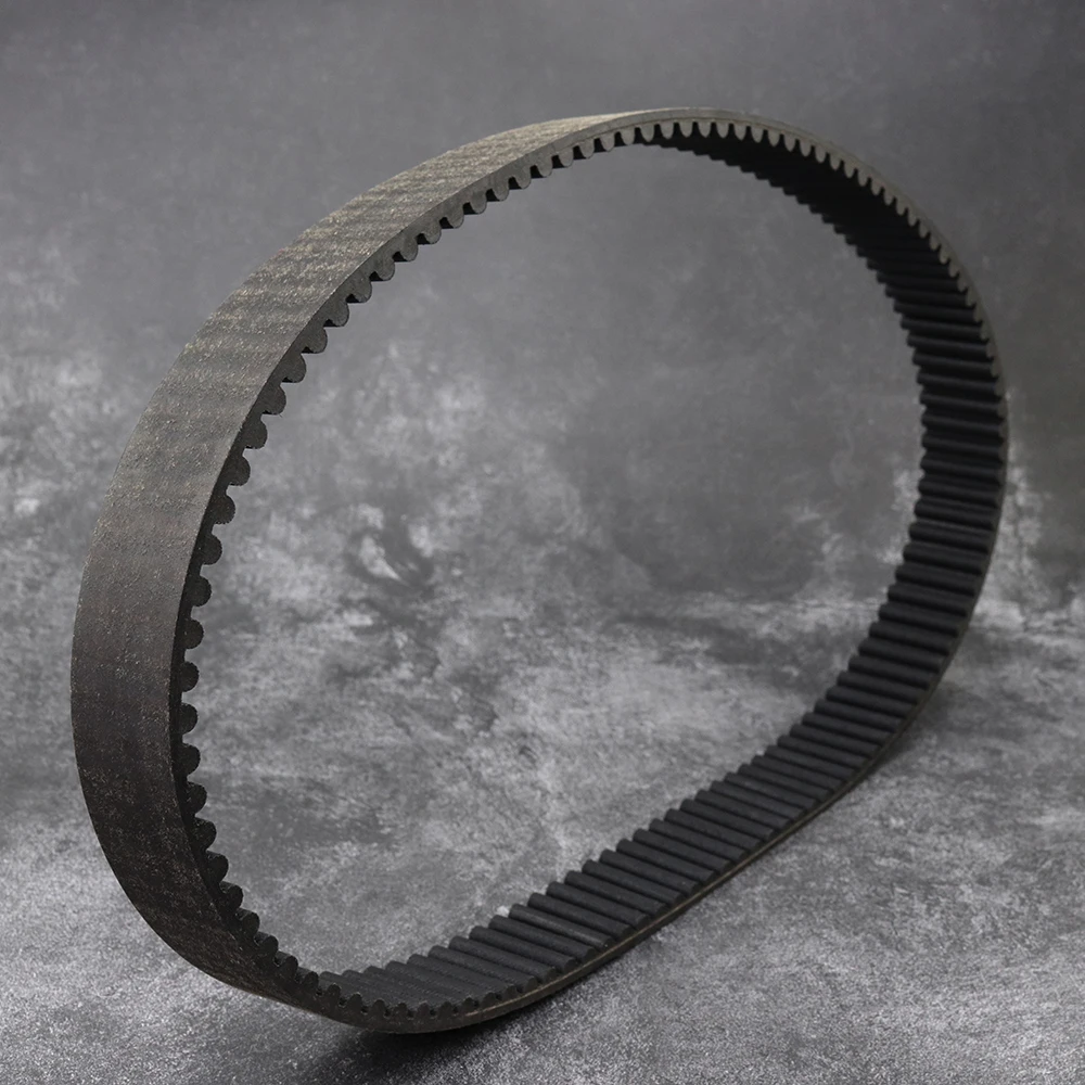 

Motorcycle Black Transmission Driven Belt Driving Chain Rubber Belt For Yamaha TMAX500 TMAX530 TMAX T-MAX 500 530 2012-2016