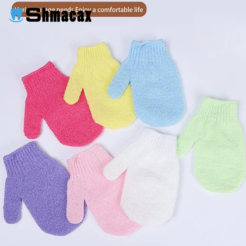

Exfoliating Body Massage Sponge Bath Gloves Skin Bath Shower Wash Cloth Shower Scrubber Back Scrub Moisturizing Spa Skin Gloves