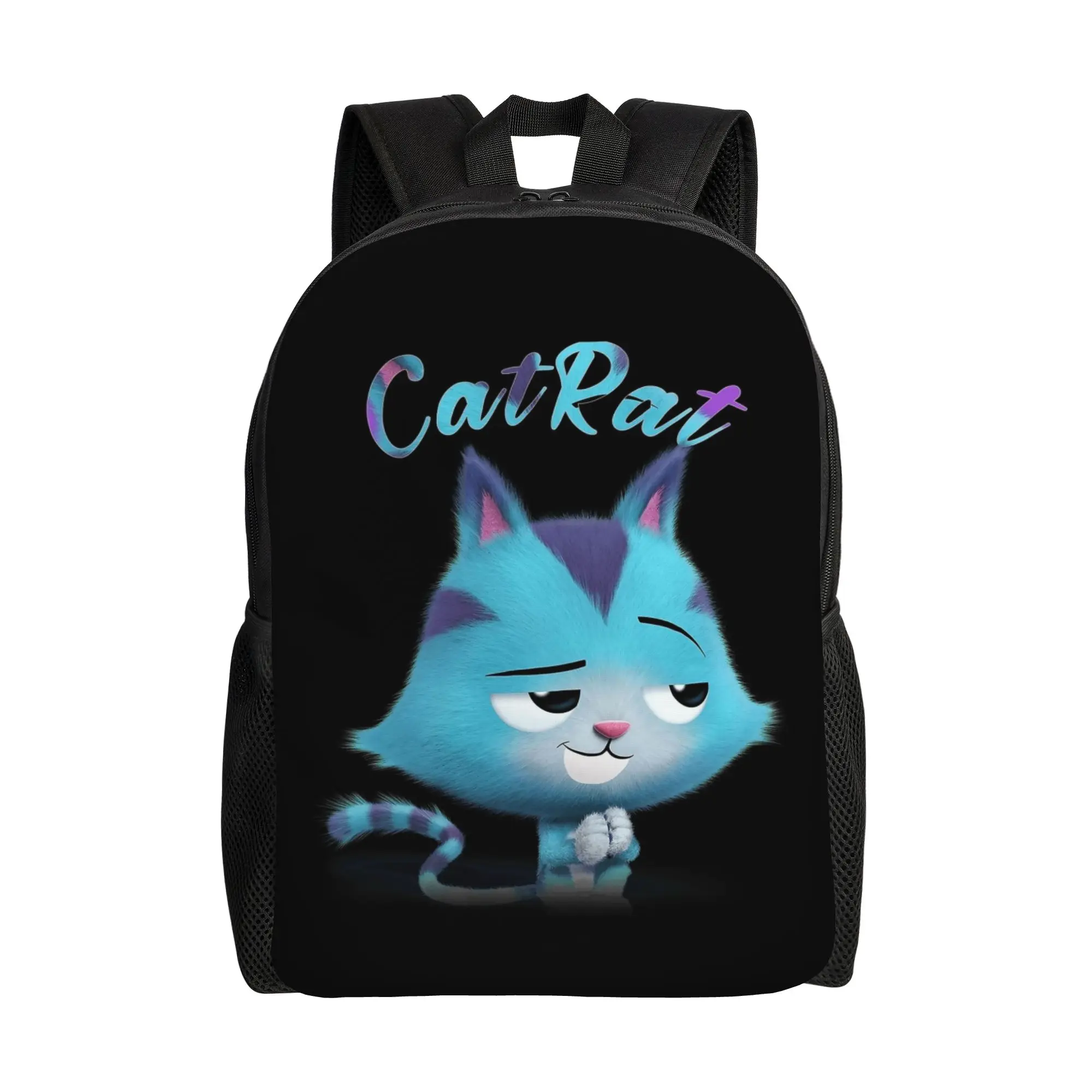 

Kids Gabby's Dollhouse Classical Backpack Durable Student Hiking Travel Cute CatRat Daypack for Men Women College Canvas Bags