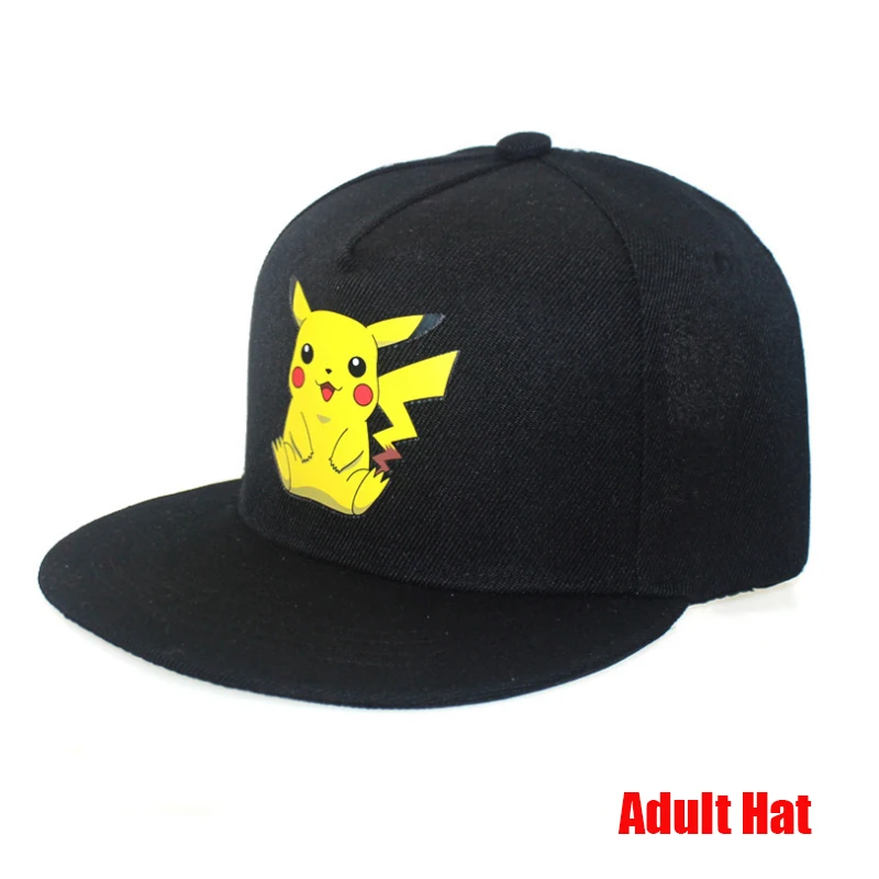Anime Figuur Pokemon Baseball Cap Pikachu Hoed Verstelbare Pokemon Cosplay Hip Hop Cartoon Volwassen Hoeden Jongen Meisje Kinderen Verjaardagscadeautjes