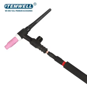 Gaz Tungsten Ark Kaynak Tabancası, meşale, TIG kaynağı, hava soğutmalı, GTAW, WP-26 ve Argon, WP26, 4m, 13ft 12-en çok satan, meşale, tıg kaynağı, yüksek frekanslı №10