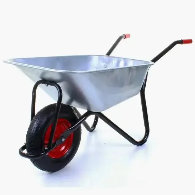 Unicycle Industrial Wheelbarrow Wholesale Uer Garden Tracked Construction  Double Wheel Industrial Wheelbarrow