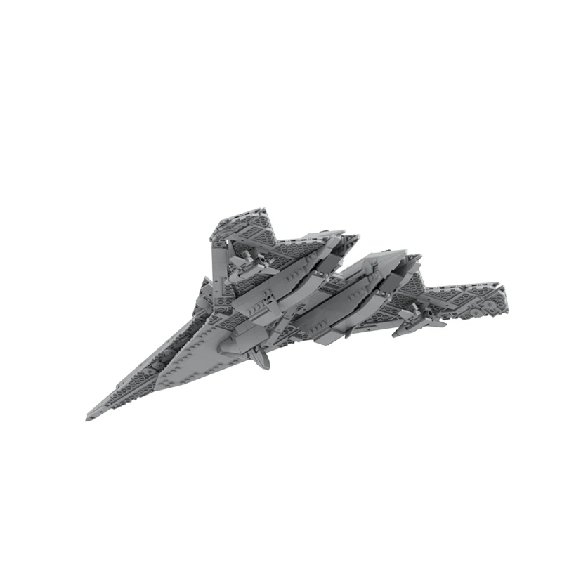 Militär Luft Kampf ADF-11F Raven Kämpfer MOC Bausteine Sets Montage Modell DIY Puzzle Ziegel Sammler spielzeug
