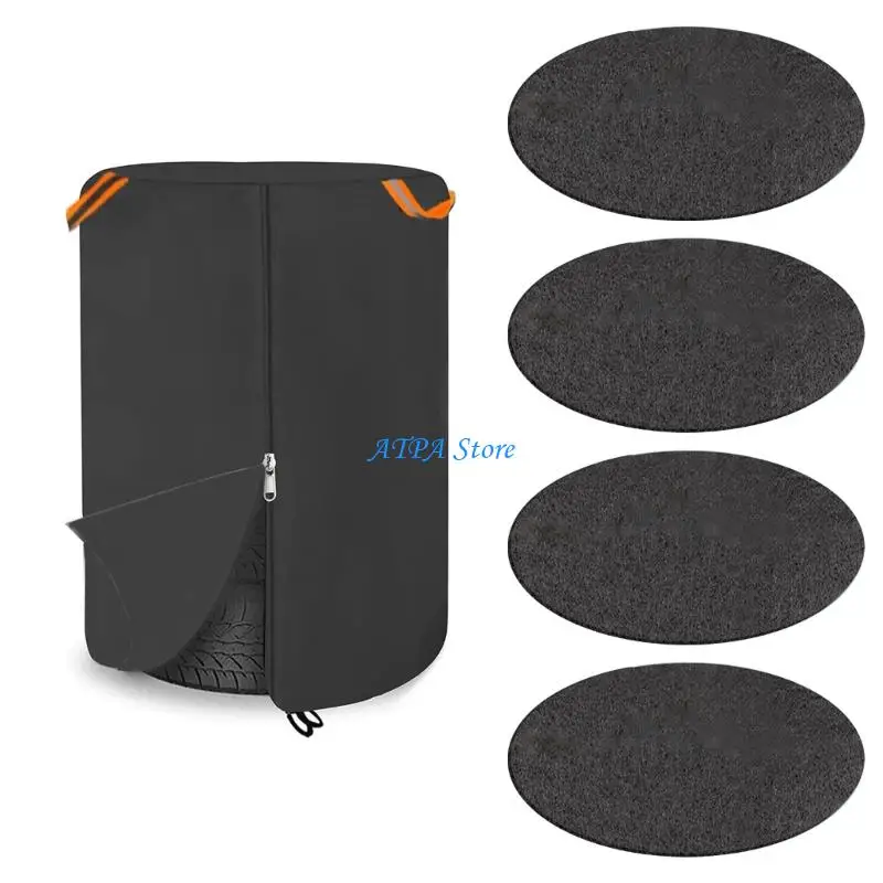 

U13C Year Round 85x120cm Wheel Cover Featuring Reinforced Seams And Fastener
