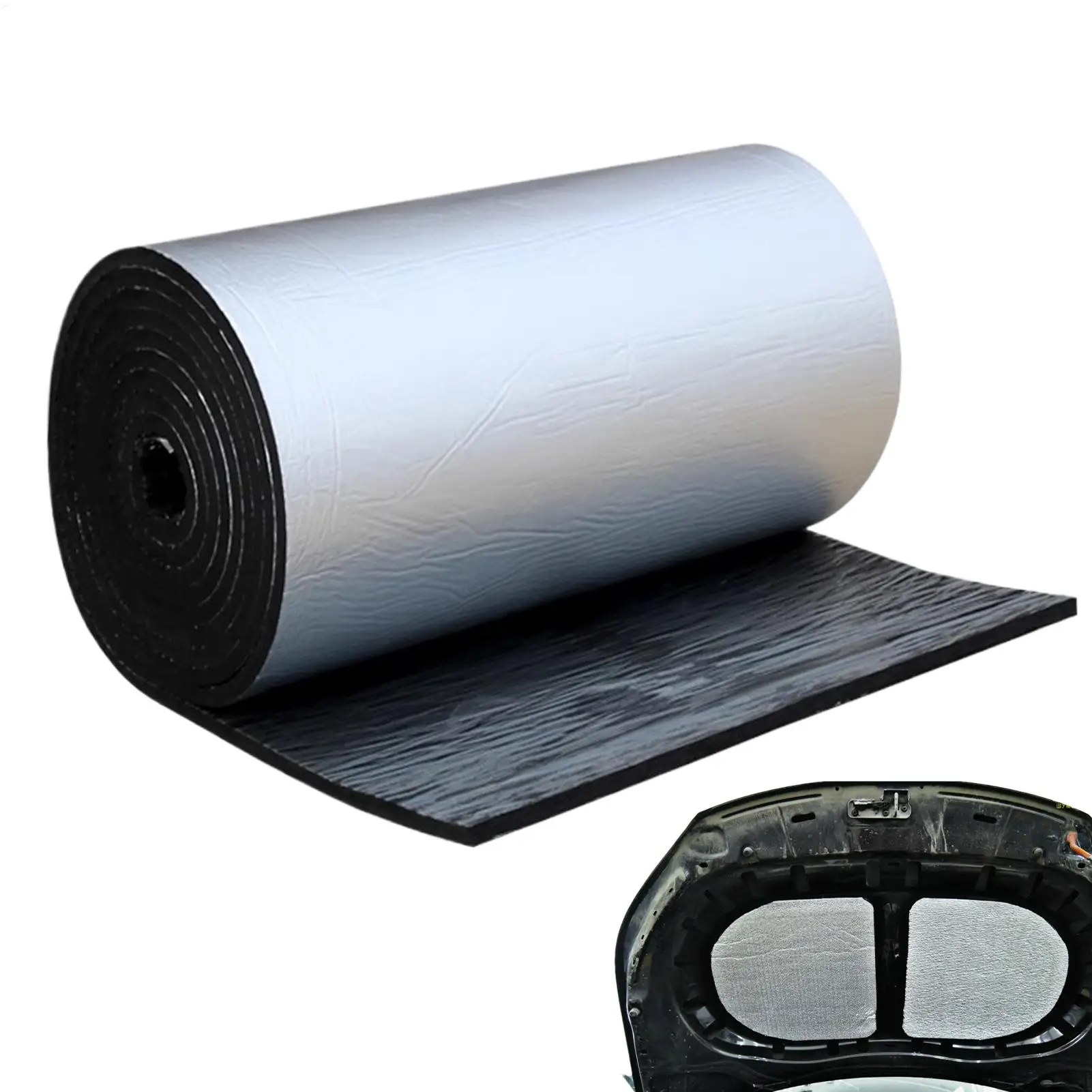 Material de Aislamiento Acústico para Automóviles, Barrera Térmica para Automóviles, Insonorización, Absorción de Ruido, Barrera Térmica para el Hogar
