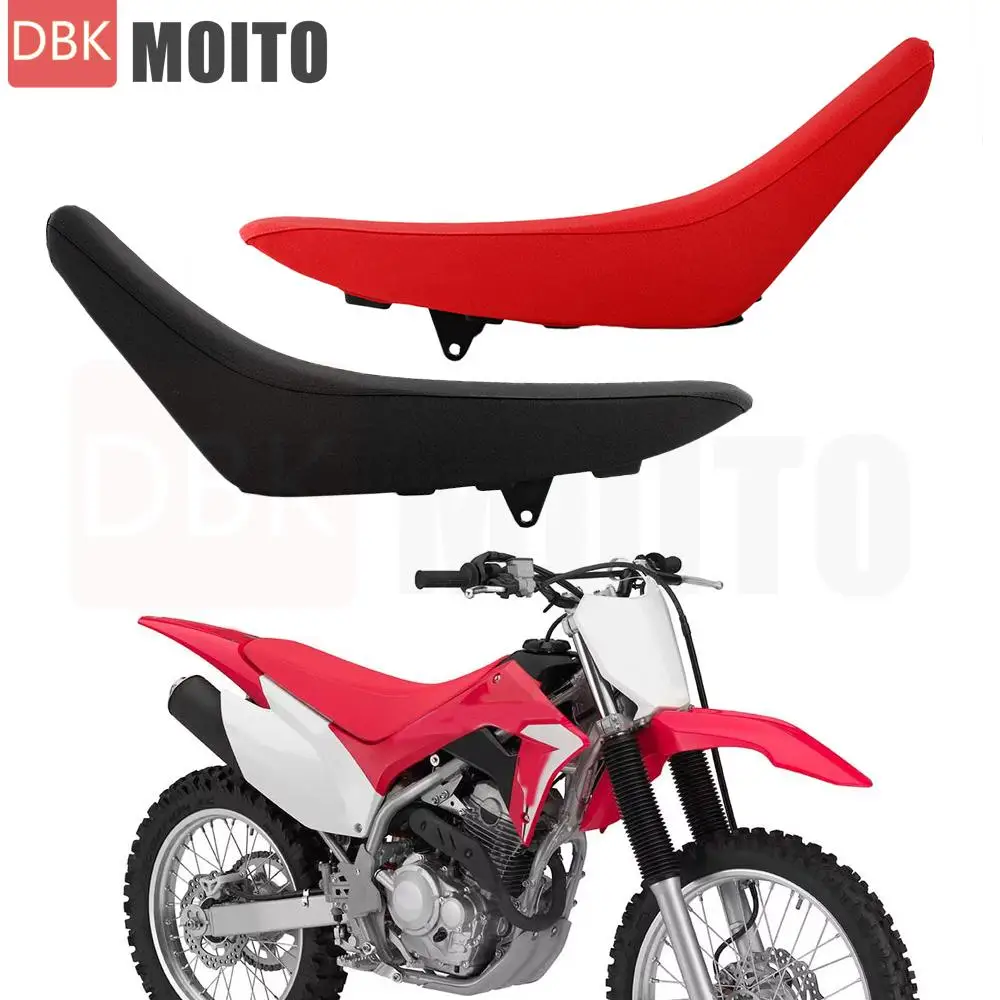 

Motorcycle Seat Cushion For Honda CRF230F 2021-2025 Motorbike Driver Passenger Seat Cushion Pit Dirt Bikes Red Black