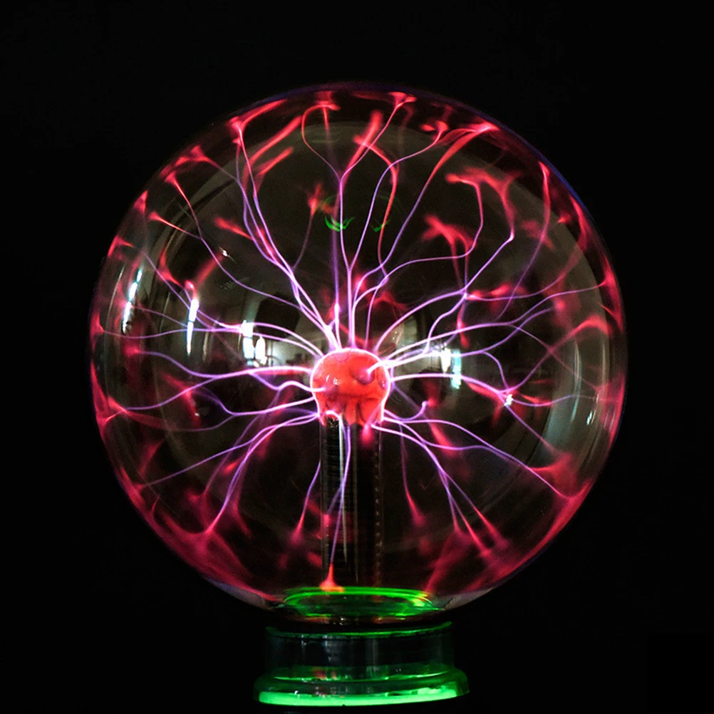 

5 Inch Plasma Ball Touch Sensing Lamp Light Sphere Falshing Static Electricity Visual Colored Lights Homeschool Project